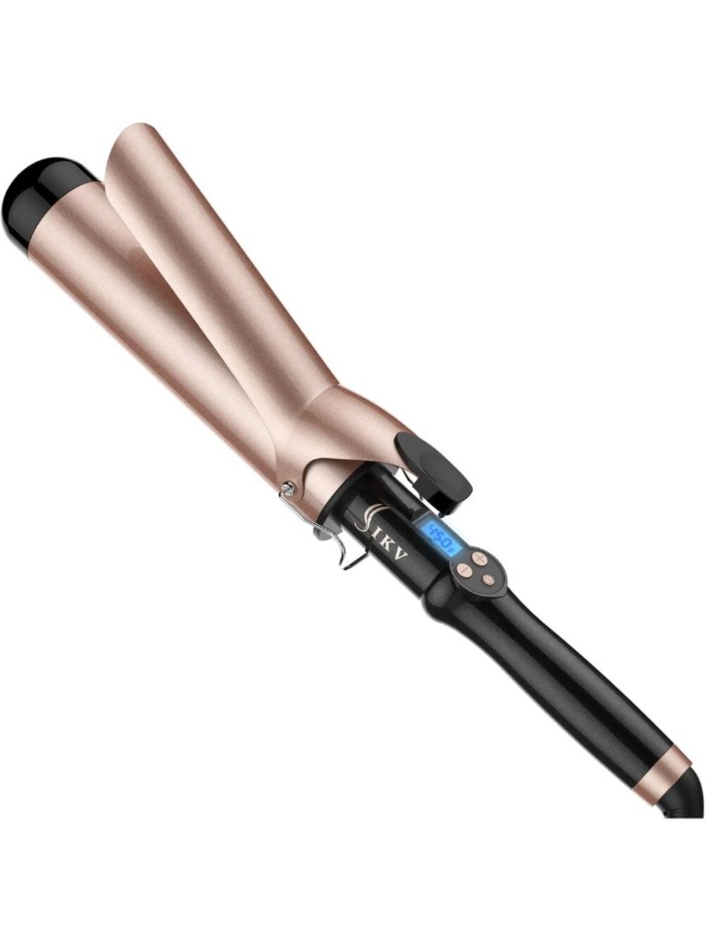 Extra Large 2-Inch Curling Iron with Long Barrel - Perfect for Long Hair Curls